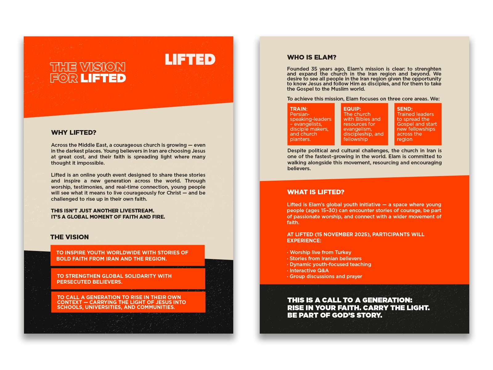 Lifted leader's guide