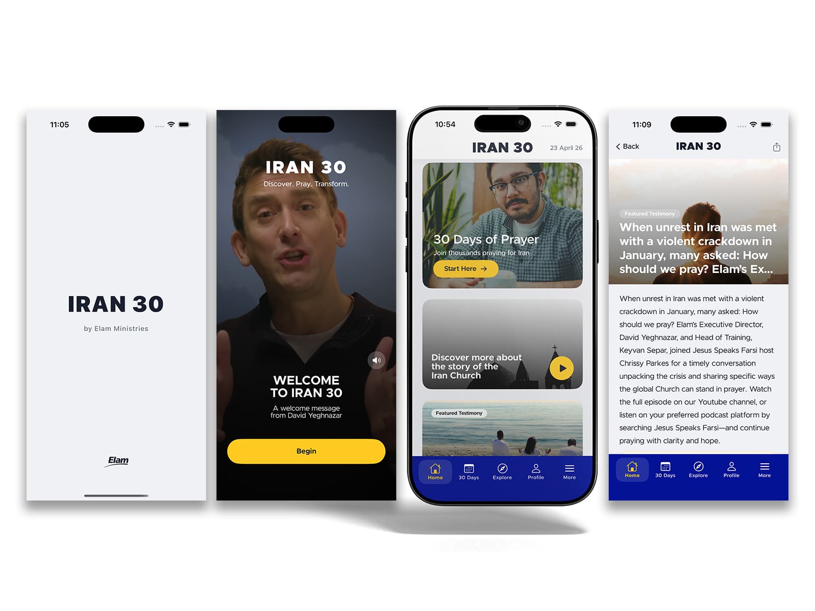 Iran 30 home section