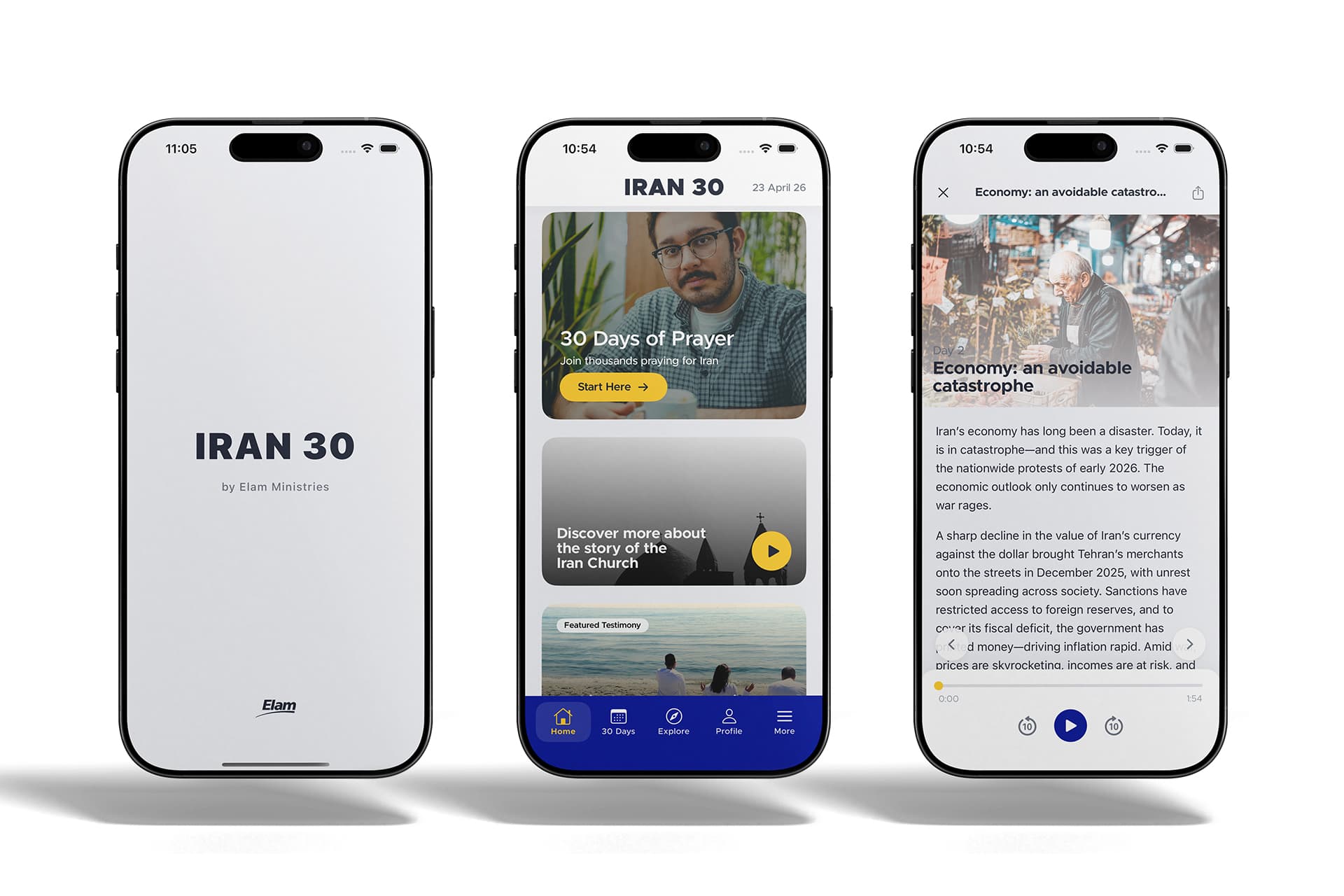 Iran 30 summary screen