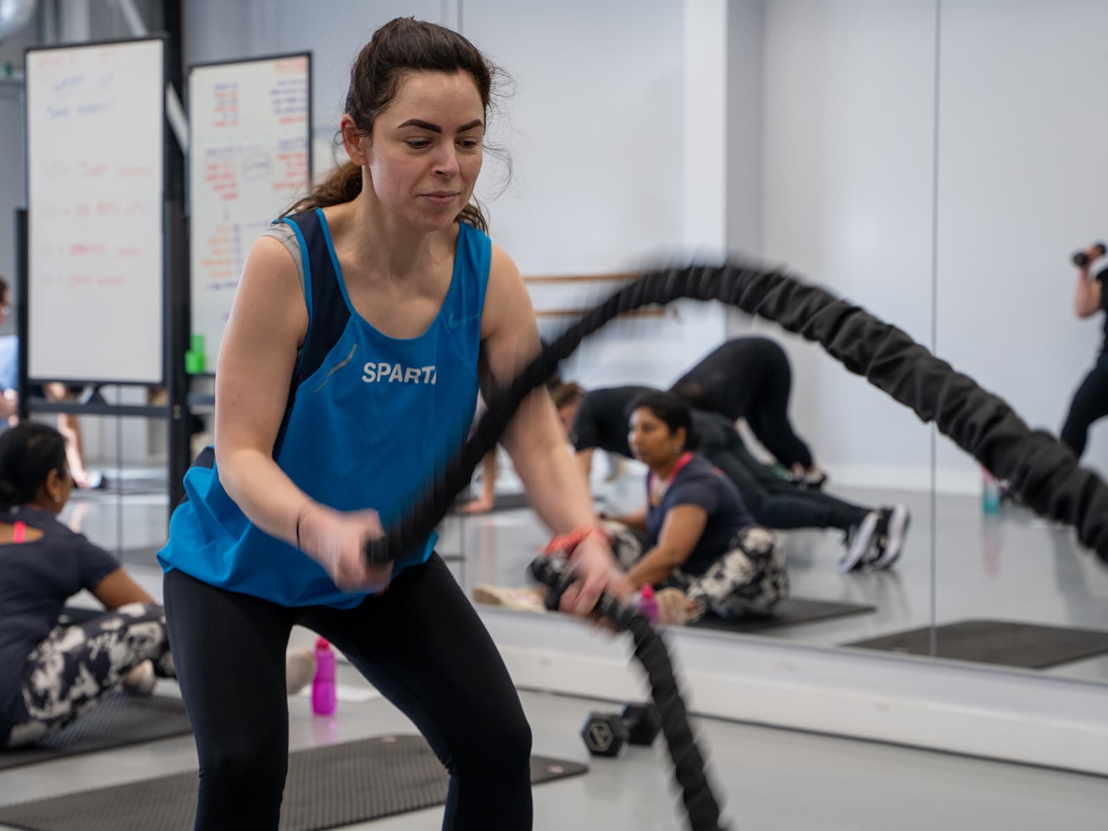 The Mighty One Hundred training session