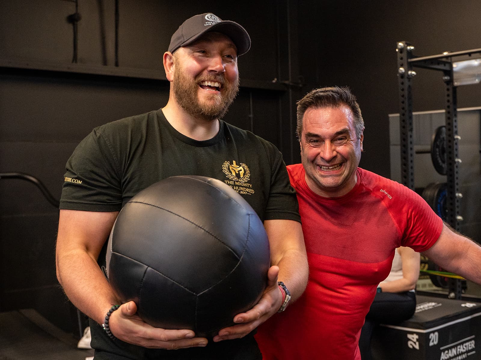 The Mighty One Hundred training session