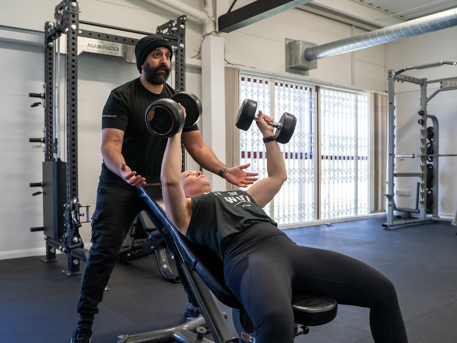 The Mighty One Hundred training session