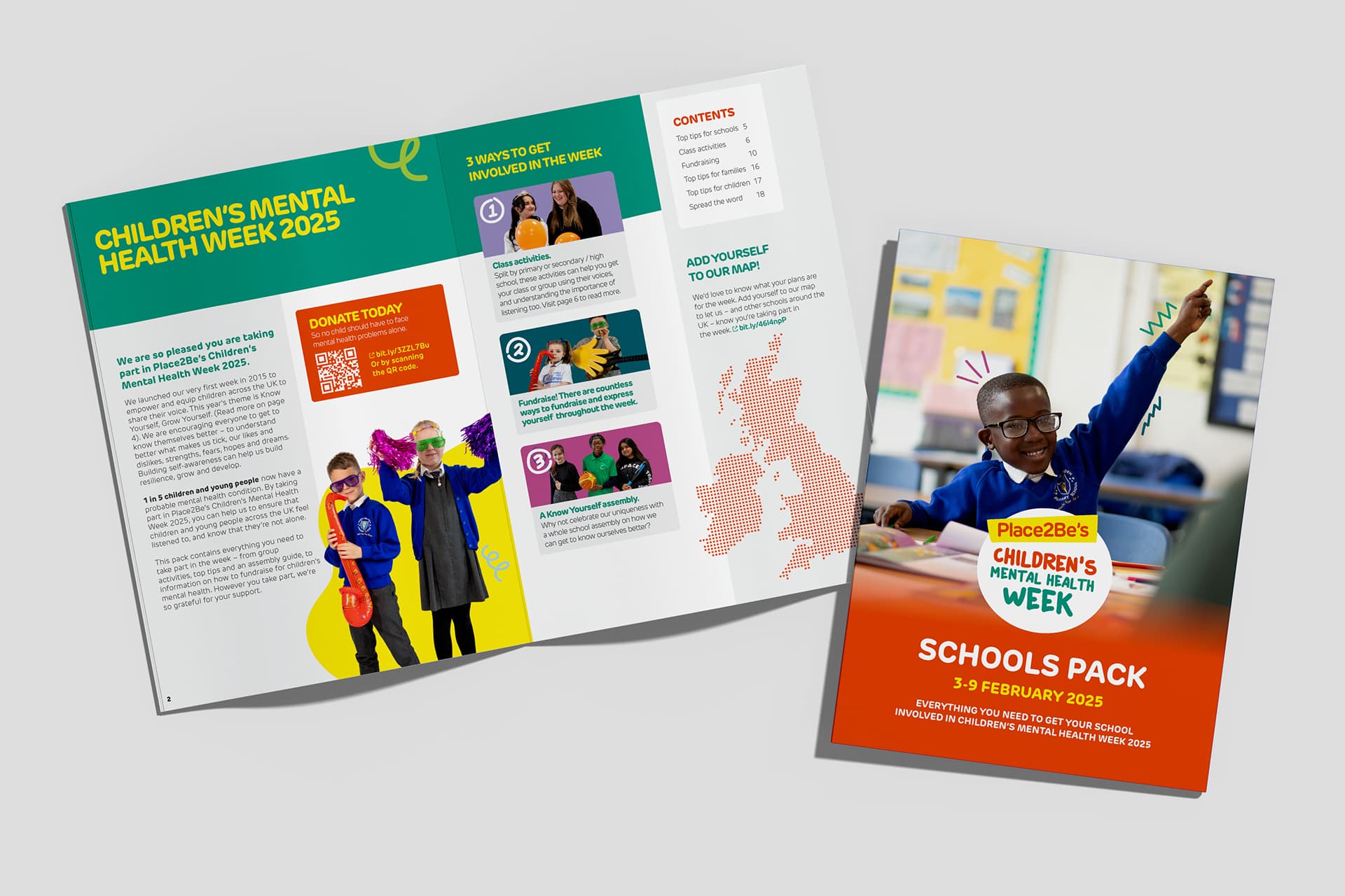 Children's Mental Health Week pack mockup