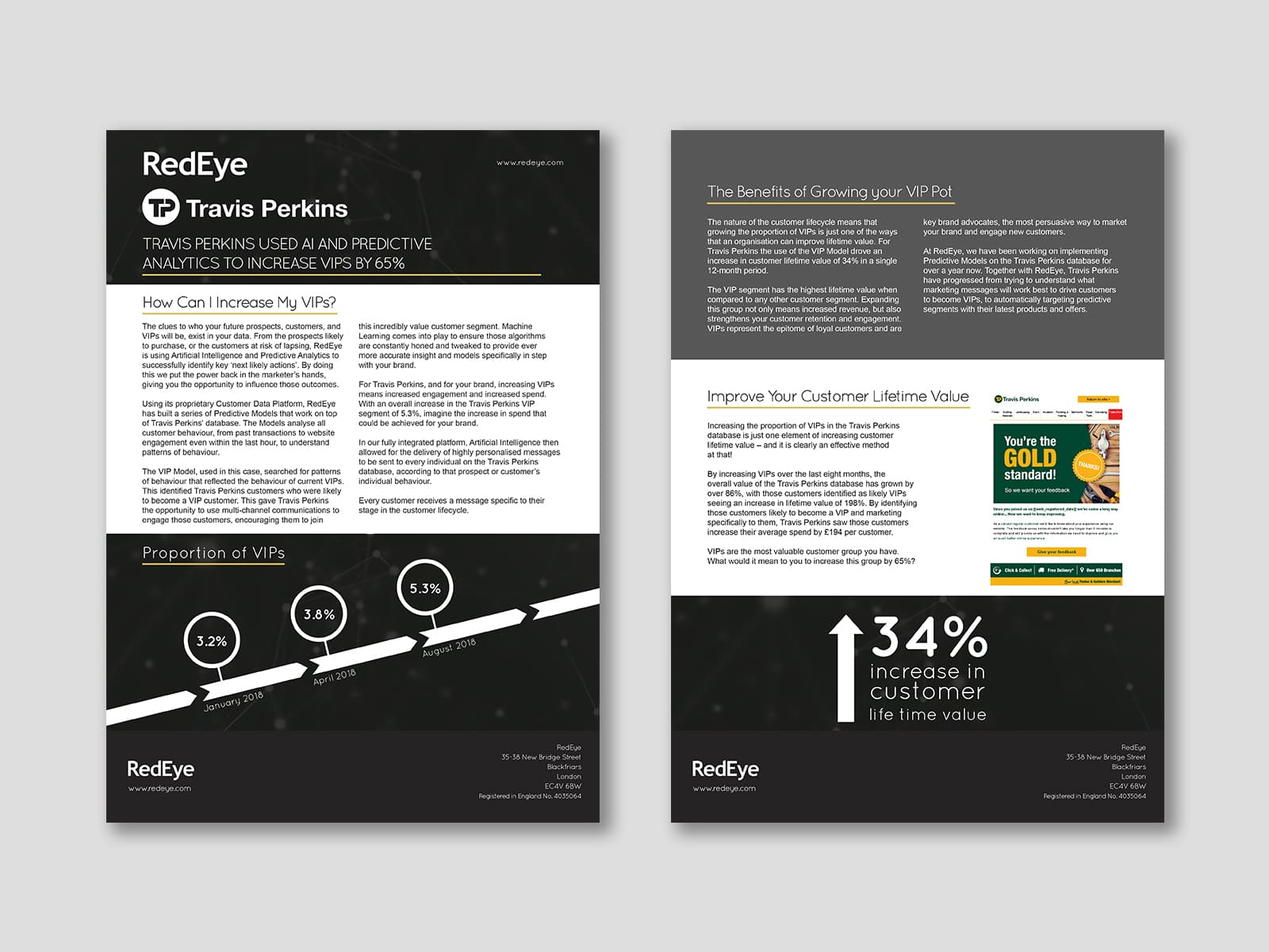 RedEye Travis Perkins case study print